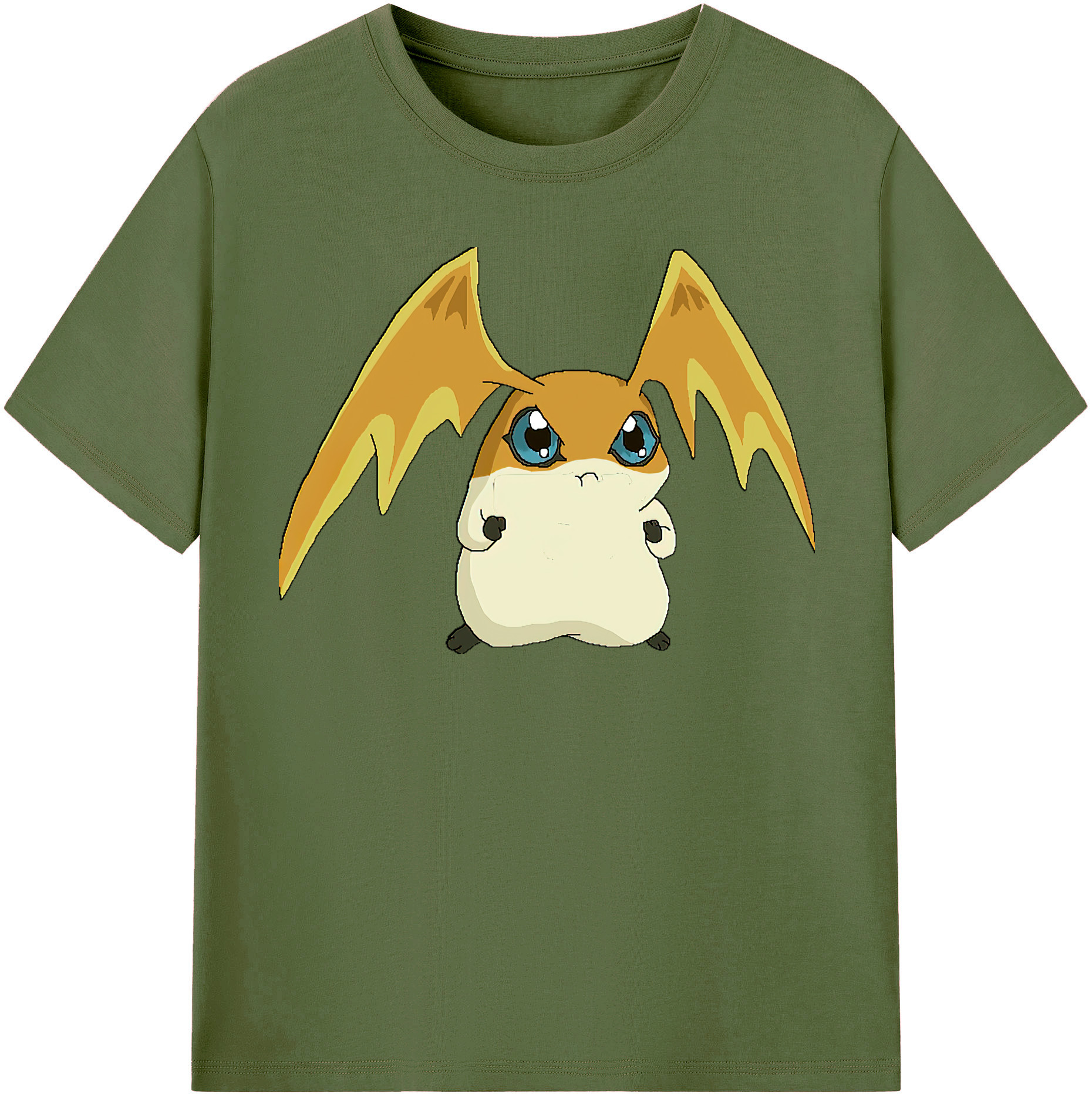 （画像用） Digimon デジタルモンスター/デジモン 綿100％半袖Tシャツ（フロントプリント）